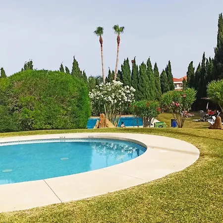 Apartamento Manilva Con Terraza Y Piscina Exterior photo